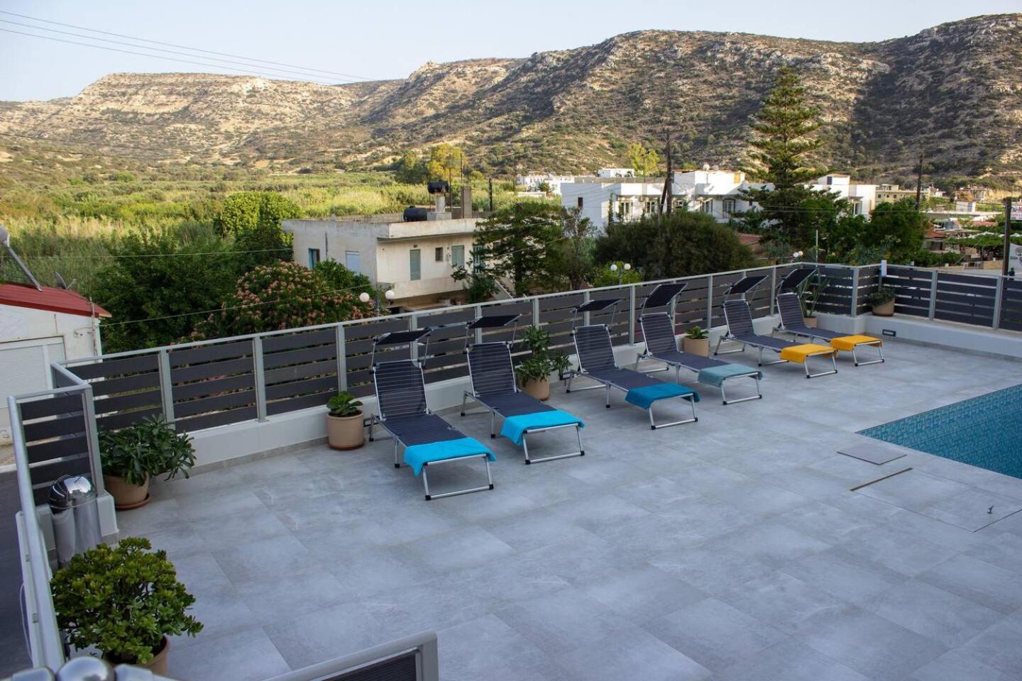 Maistro Suites With Pool, Matala Exterior photo