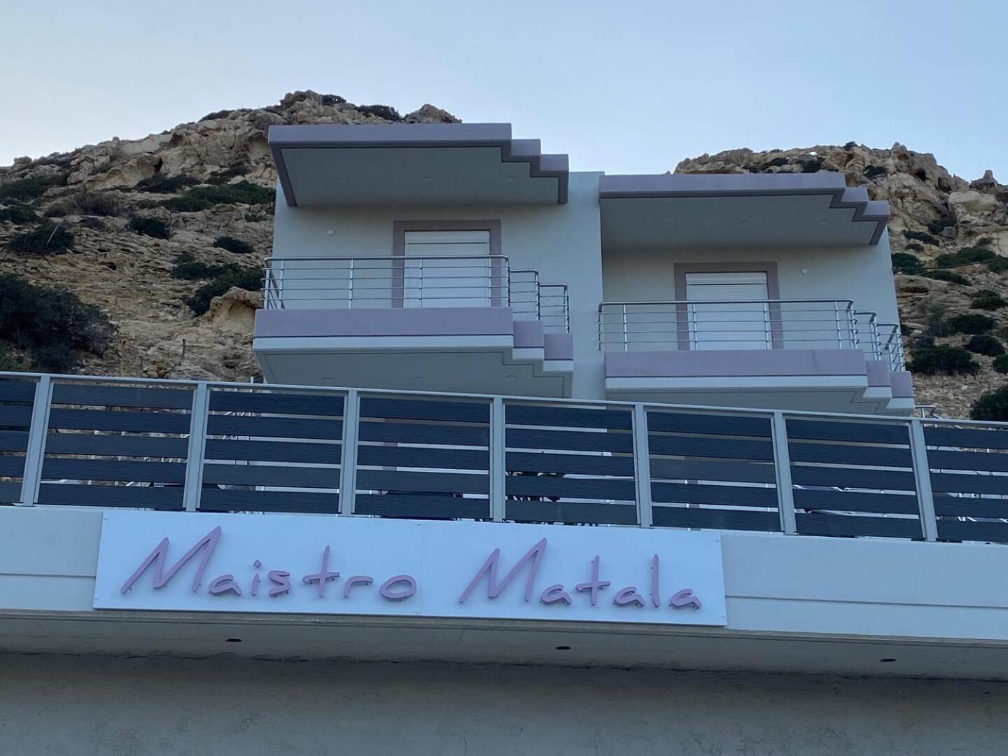 Maistro Suites With Pool, Matala Exterior photo